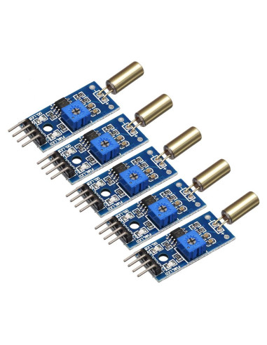 Módulo Sensor de Ángulo uxcell SW-520D 5pcs 3.3-5V
