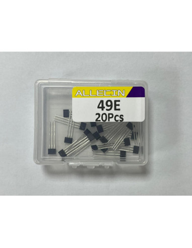 Sensor de Efecto Hall ALLECIN 49E TO-92S 20 Piezas 3 Pines