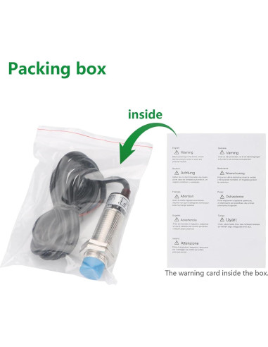 Sensor de Proximidad Capacitivo WENGART LJC18A3-B-Z 10mm