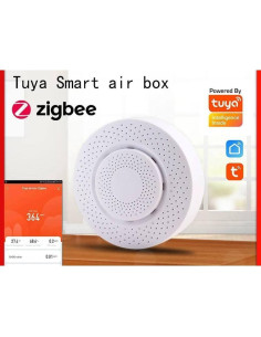 Sensor de Calidad de Aire Inteligente ZigBee Genérico CO2 y VOC 2