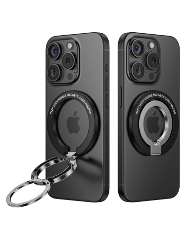 SoPii Soporte Magnético para Teléfono Ajustable Negro