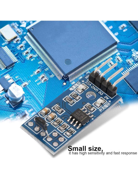 5 Piezas Sensor de Efecto Hall Lineal Walfront - Alta Sensibilidad 5 Piezas Sensor de Efecto Hall Lineal Walfront - Alta Sensibilidad