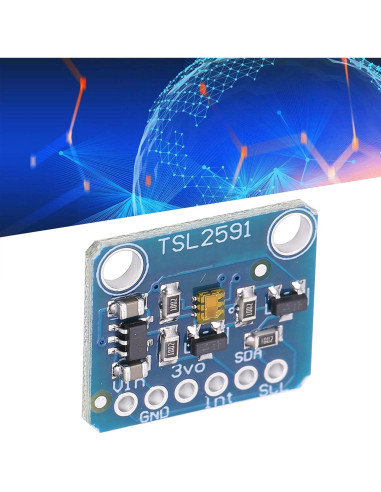 Sensor de Luz Digital TSL2591 Acogedor I2C 3.3-5V
