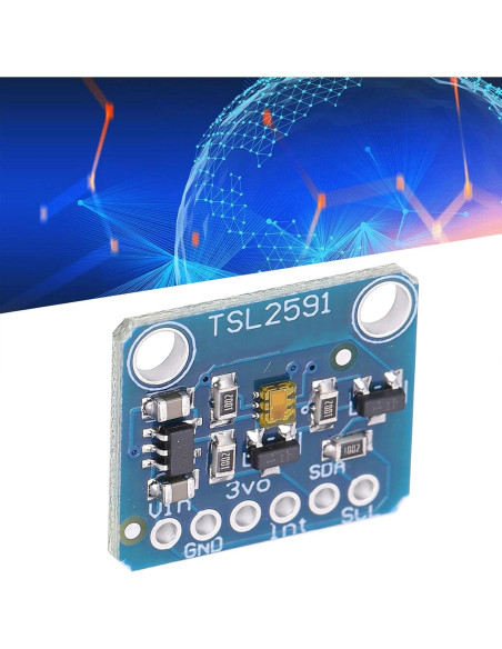 Sensor de Luz Digital TSL2591 Acogedor I2C 3.3-5V Sensor de Luz Digital TSL2591 Acogedor I2C 3.3-5V