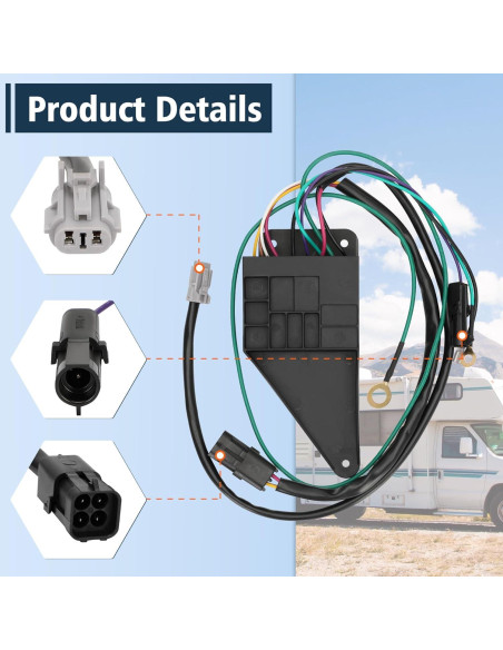 Kit de Conversión Motor Escalón RV Sobalai 12V Compatible Kwikee Kit de Conversión Motor Escalón RV Sobalai 12V Compatible Kwikee