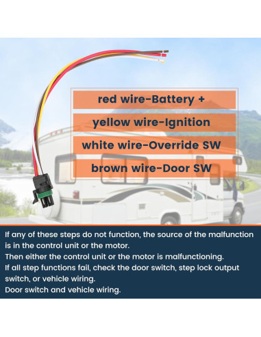 Kit de Conversión Motor Escalón RV Sobalai 12V Compatible Kwikee