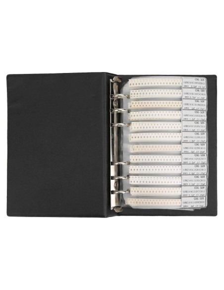 Libro de Muestras de Capacitores SMD 0805 Thincol - 92 Tipos, 4600 Pcs Libro de Muestras de Capacitores SMD 0805 Thincol - 92 Tipos, 4600 Pcs