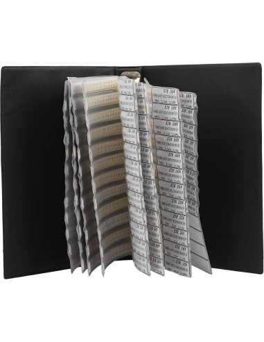 Libro de Muestras de Capacitores SMD 0805 Thincol - 92 Tipos, 4600 Pcs
