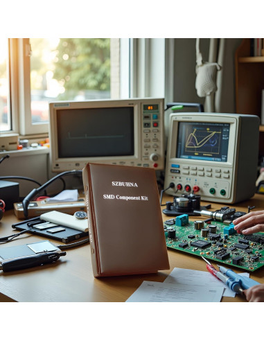 Kit Completo de Componentes SMD 516 Piezas con Diodos y Transistores