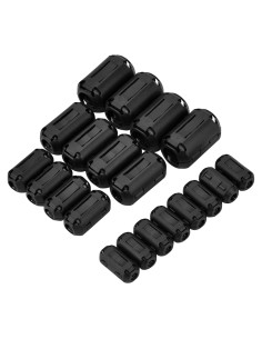 Clip de Núcleo de Ferrita XShine 20 Piezas 3-13mm Negro