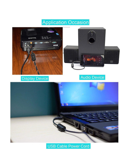 Paquete de 10 Anillos de Núcleo de Ferrita Xshine 3mm Paquete de 10 Anillos de Núcleo de Ferrita Xshine 3mm