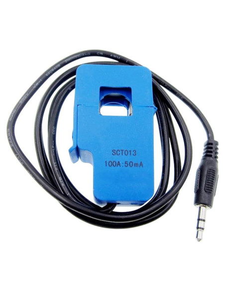 Sensor de Corriente AC No Invasivo SCT-013-50A 50A 50mA Sensor de Corriente AC No Invasivo SCT-013-50A 50A 50mA