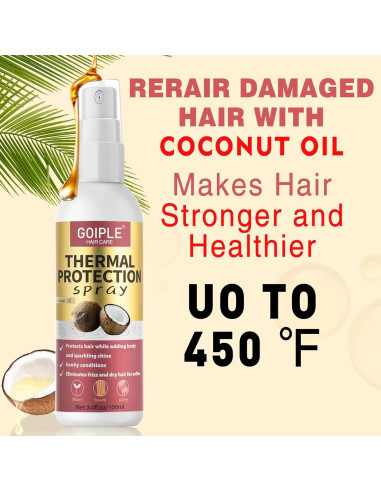 Set de Cuidado Capilar WOZUTUNT - Spray y Suero Anti-Frizz