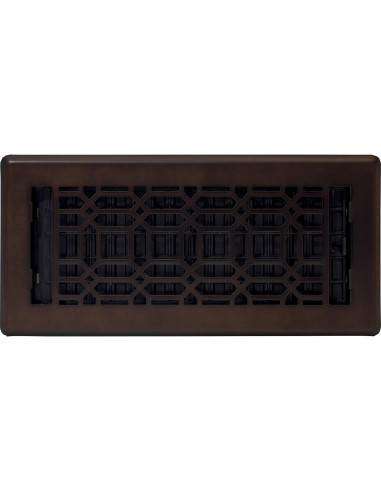 Rejilla de Piso Decor Grates NGH410-RB 10x25 cm Bronce Pulido