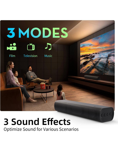 Barra de Sonido Bluedee BD-SK300 41.1 cm Bluetooth con Control Remoto Barra de Sonido Bluedee BD-SK300 41.1 cm Bluetooth con Control Remoto