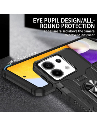 Funda para Xiaomi Redmi Note 13 Pro 5G y Poco X6 5G con Protector