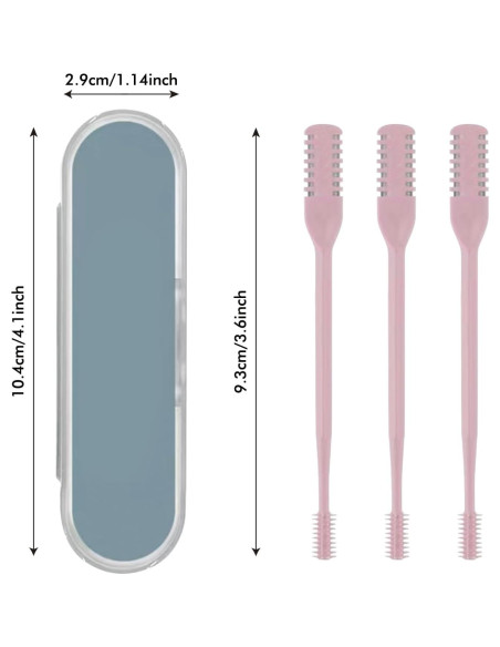 Cortador de Vello Nasal 2 en 1 JLYPFUSA Rosa - Compacto y Eficaz Cortador de Vello Nasal 2 en 1 JLYPFUSA Rosa - Compacto y Eficaz