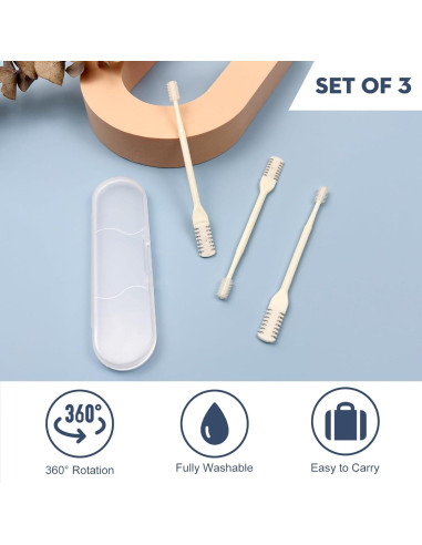 Cortador de Vello Nasal Manual Zoolinn 2 en 1 Acero Inoxidable