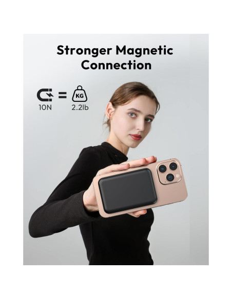 Banco de Poder Inalámbrico Bilivein 10000mAh Carga Rápida USB-C Banco de Poder Inalámbrico Bilivein 10000mAh Carga Rápida USB-C