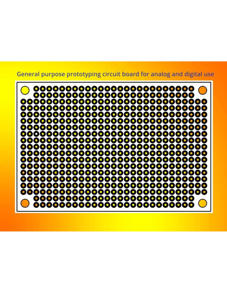 Kit de Tableros de Circuito PCB Doble Cara 40 Piezas 5 Tamaños Kit de Tableros de Circuito PCB Doble Cara 40 Piezas 5 Tamaños