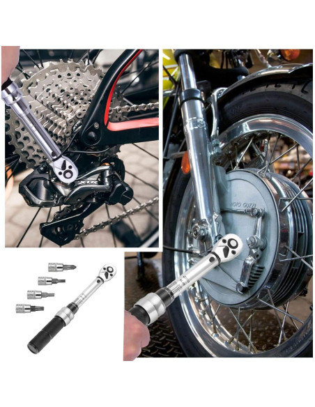 Juego de Llave de Torque COTOUXKER 2-20 Nm 1/4" para Bicicleta Juego de Llave de Torque COTOUXKER 2-20 Nm 1/4" para Bicicleta