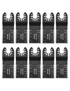 Cuchillas de Multiherramienta ZZYWWP 10 Piezas 35mm Rápida