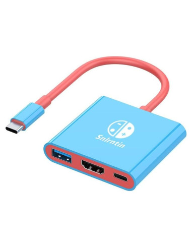 Adaptador USB-C a HDMI 4K Snlrntin para Nintendo Switch