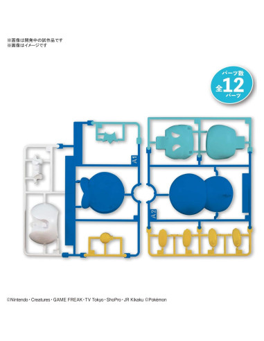 Modelo Piplup Pokemon Bandai 06 PVC 7 cm Construible
