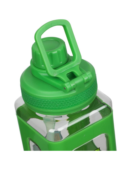 Botella de Agua Plástica Minecraft Creeper 24 Oz Verde Botella de Agua Plástica Minecraft Creeper 24 Oz Verde
