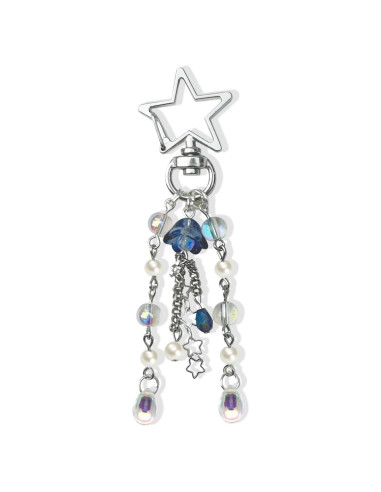 Llave de Medusa Agromusk - Llavero Hecho a Mano 8.9 cm Azul