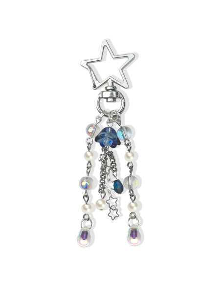 Llave de Medusa Agromusk - Llavero Hecho a Mano 8.9 cm Azul Llave de Medusa Agromusk - Llavero Hecho a Mano 8.9 cm Azul