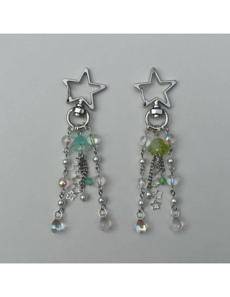 Llave de Medusa Agromusk - Llavero Hecho a Mano 8.9 cm Azul Llave de Medusa Agromusk - Llavero Hecho a Mano 8.9 cm Azul