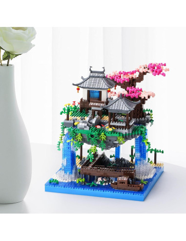 Juego de Bloques de Construcción CAXIMSY Casa de Bonsái 3320PCS