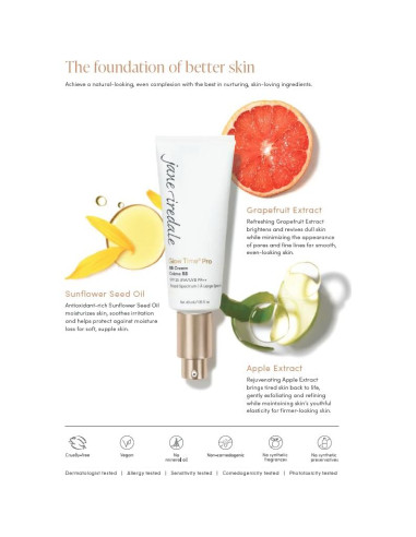 BB Cream Jane Iredale Glow Time Pro SPF 25 76.8g Color GT1