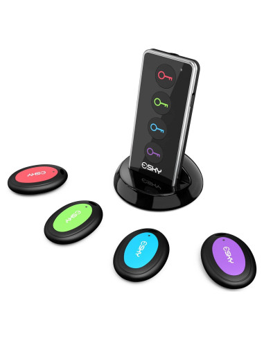 Localizador de Llaves Esky ES-KF02 4 Receptores 85dB