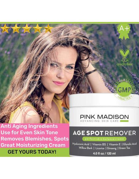 Crema Correctora de Manchas Oscuras Pink Madison 113g Crema Correctora de Manchas Oscuras Pink Madison 113g