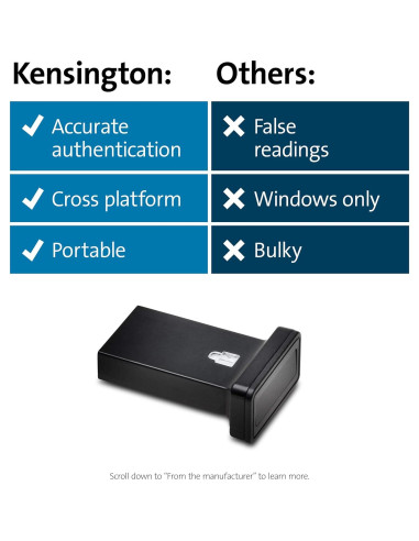 Llave de Seguridad USB-A Kensington VeriMark Guard FIDO2