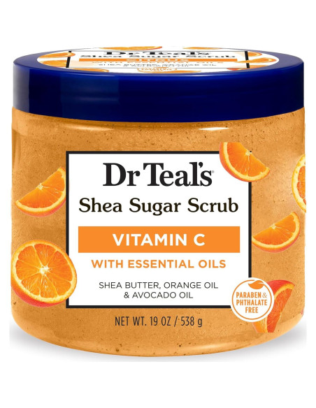 Exfoliante Corporal Cítrico Dr Teal's con Vitamina C 539 g Exfoliante Corporal Cítrico Dr Teal's con Vitamina C 539 g