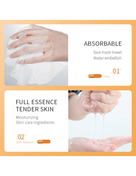 Kit de Cuidado Facial de Cúrcuma Etuanxi - 11 Piezas Kit de Cuidado Facial de Cúrcuma Etuanxi - 11 Piezas