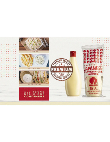 Mayonesa Japonesa Premium Tetsujin 400g - Sabor Umami