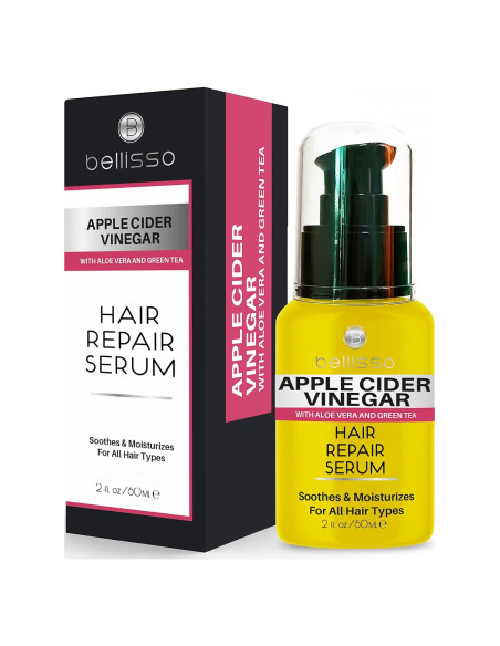 Suero Antifrizz Bellisso 59 ml - Vinagre de Sidra de Manzana Suero Antifrizz Bellisso 59 ml - Vinagre de Sidra de Manzana