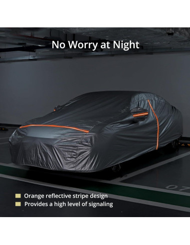 Funda de Coche Impermeable Anbte 490x190x150 cm Universal