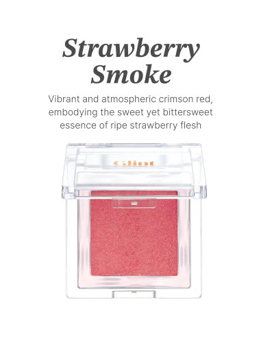 Rubor Horneado Glint Humo de Fresa 2.27g - Maquillaje Coreano