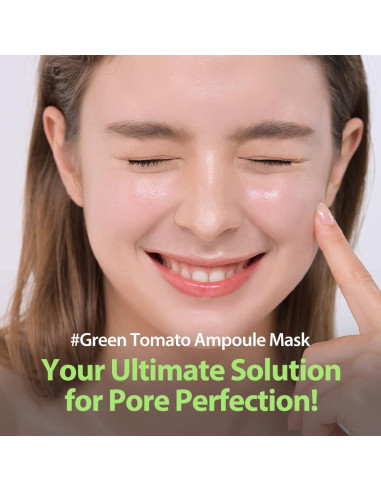 Mascarilla Ampoule de Tomate Verde SUNGBOON - 10 Unidades