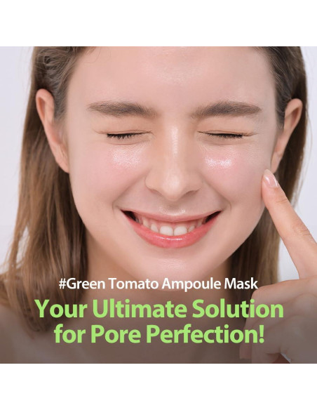 Mascarilla Ampoule de Tomate Verde SUNGBOON - 10 Unidades Mascarilla Ampoule de Tomate Verde SUNGBOON - 10 Unidades