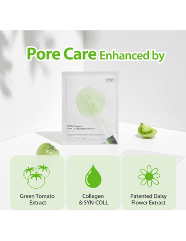 Mascarilla Ampoule de Tomate Verde SUNGBOON - 10 Unidades