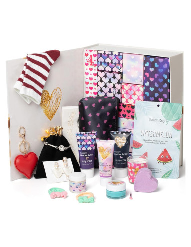 Cesta de Regalo Spa Xiamen Haida 15 Piezas para Mujeres