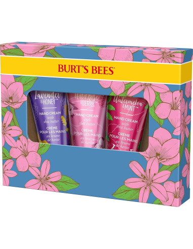 Set de Regalo Burt's Bees Crema de Manos 3 Fragancias 99% Natural