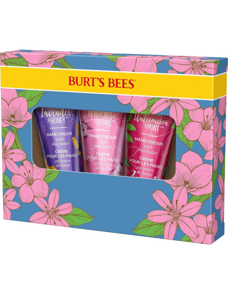 Set de Regalo Burt's Bees Crema de Manos 3 Fragancias 99% Natural Set de Regalo Burt's Bees Crema de Manos 3 Fragancias 99% Natural