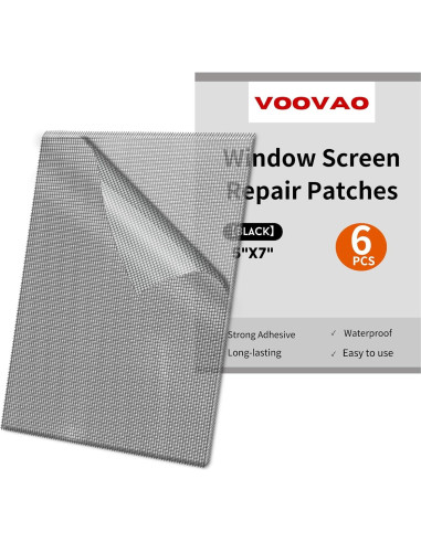 Kit de Reparación de Pantalla VOOVAO 6PCS 12.7x17.8cm Negro